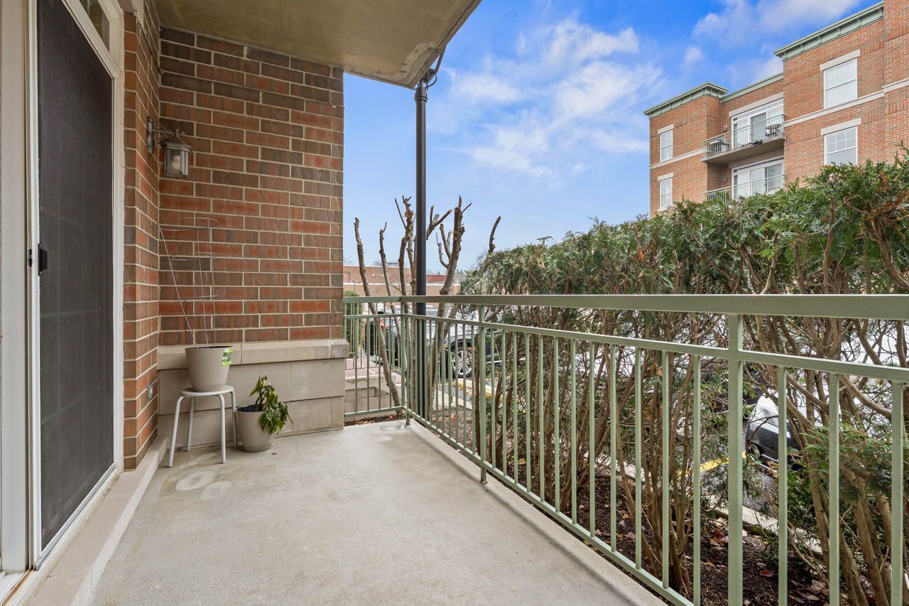 133 West Palatine Road, Unit 108 Palatine, IL 60067 - Photo 10 of 37 a view of a balcony with chairs