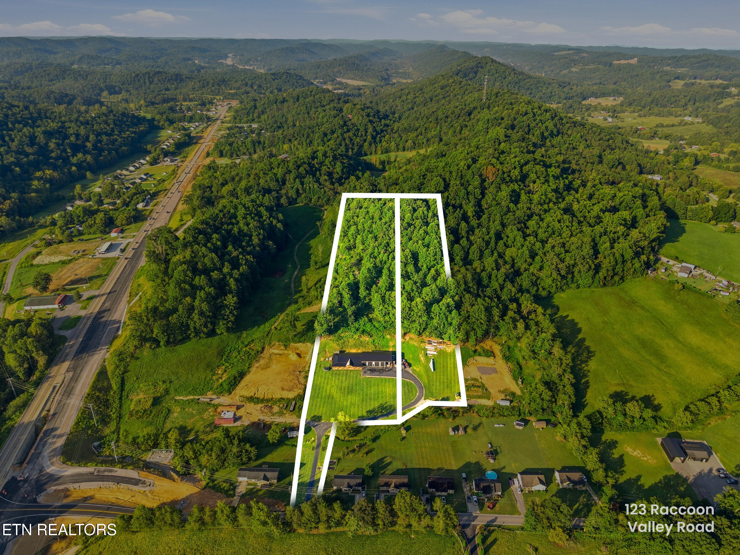 123 Raccoon Valley Road Maynardville, TN 37807 - Photo 41 of 42 023_property line v1