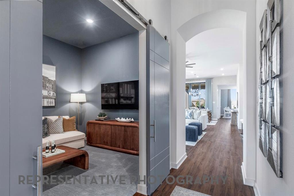 4018 Windy Point Road Oak Point, TX 75068 - Photo 28 of 40 Entry/Entertainment Room