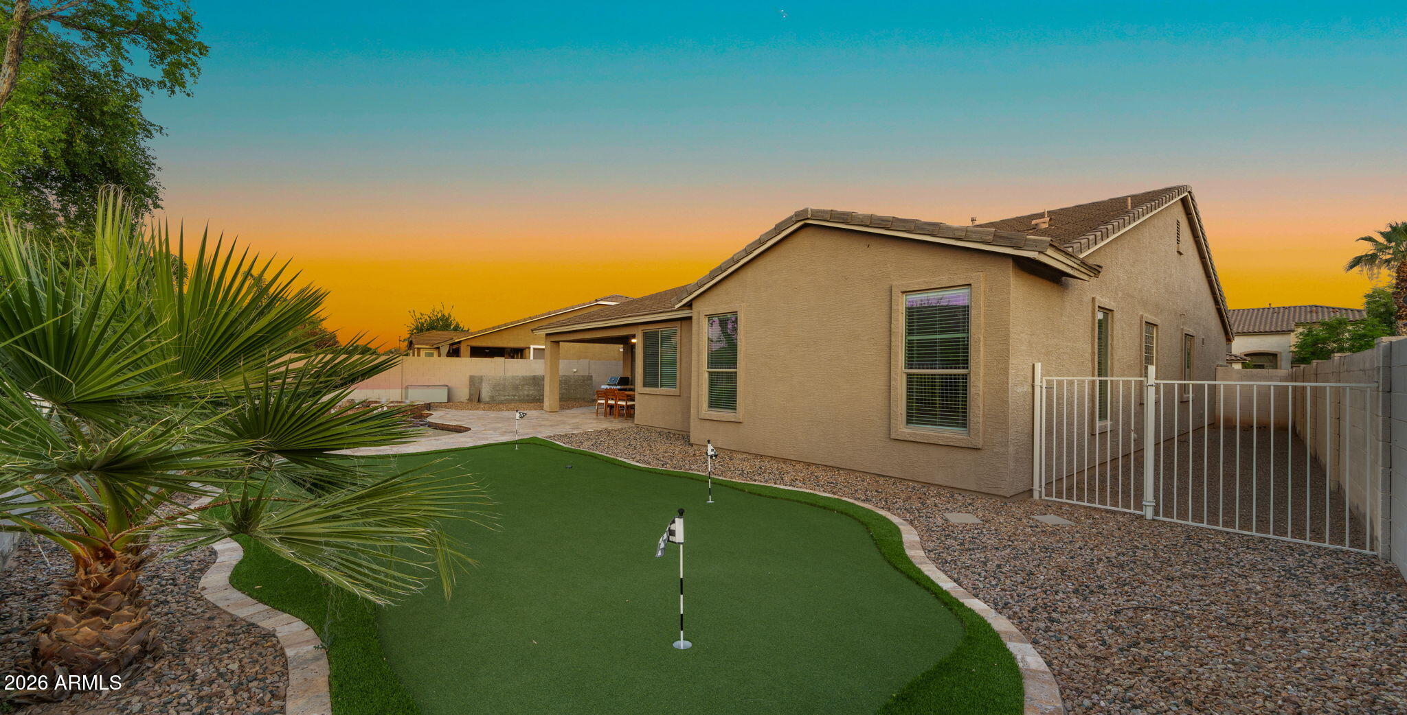3344 East Hopkins Road Gilbert, AZ 85295 - Photo 25 of 32 a house view with a backyard space