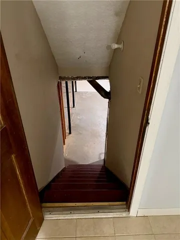 a view of storage and utility room