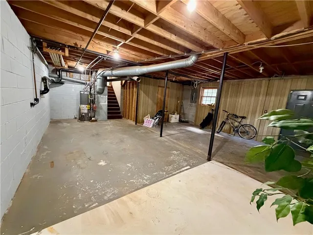 a room with furniture and a window