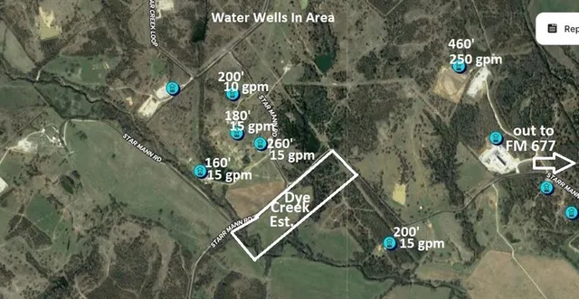 a aerial view of a house