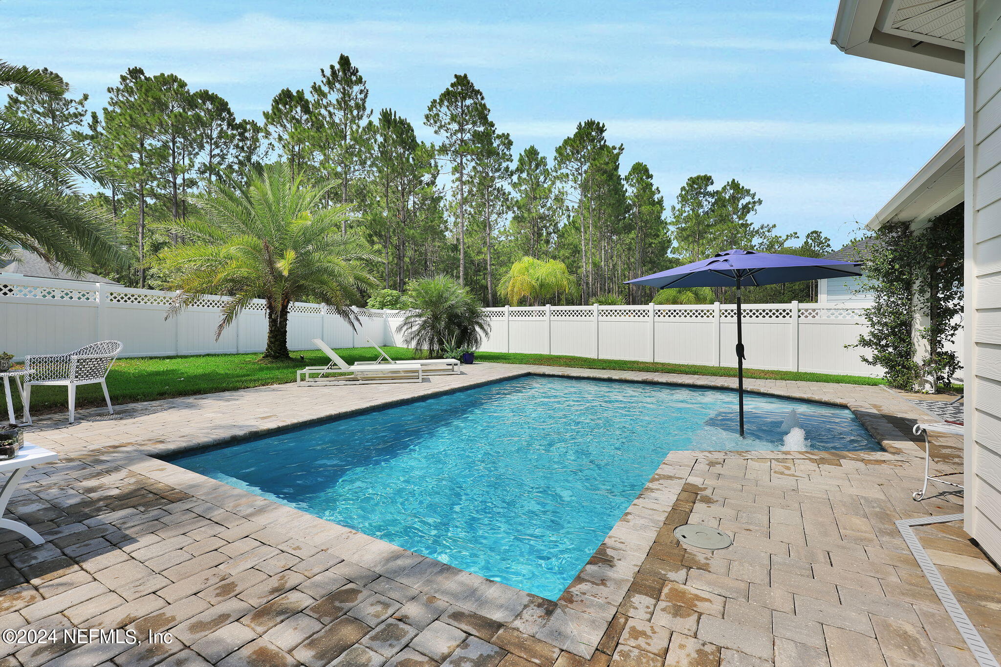 192 Silver Pine Drive St. Augustine, FL 32092 - Photo 32 of 49 pool to yard