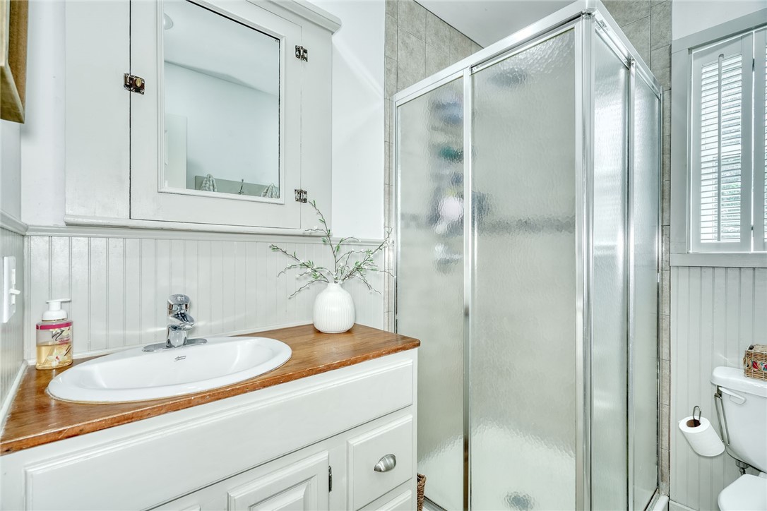 522 Salt Road Webster, NY 14580 - Photo 22 of 46 Updated Primary bath with step in shower