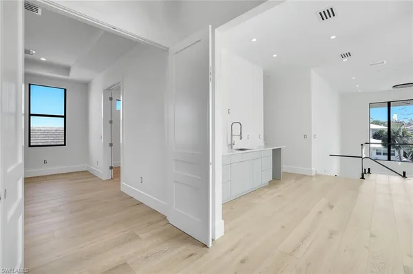 wooden floor in an empty room