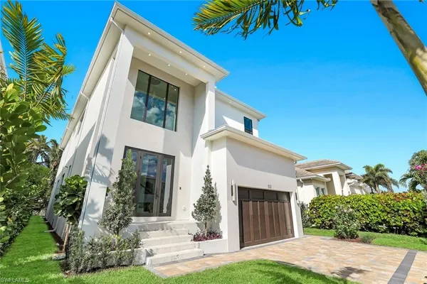 a view of a building from a balcony