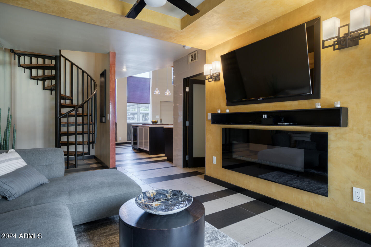 385 West Pierson Street, Unit B3 Phoenix, AZ 85013 - Photo 9 of 32 Electric Fireplace with Remote Control