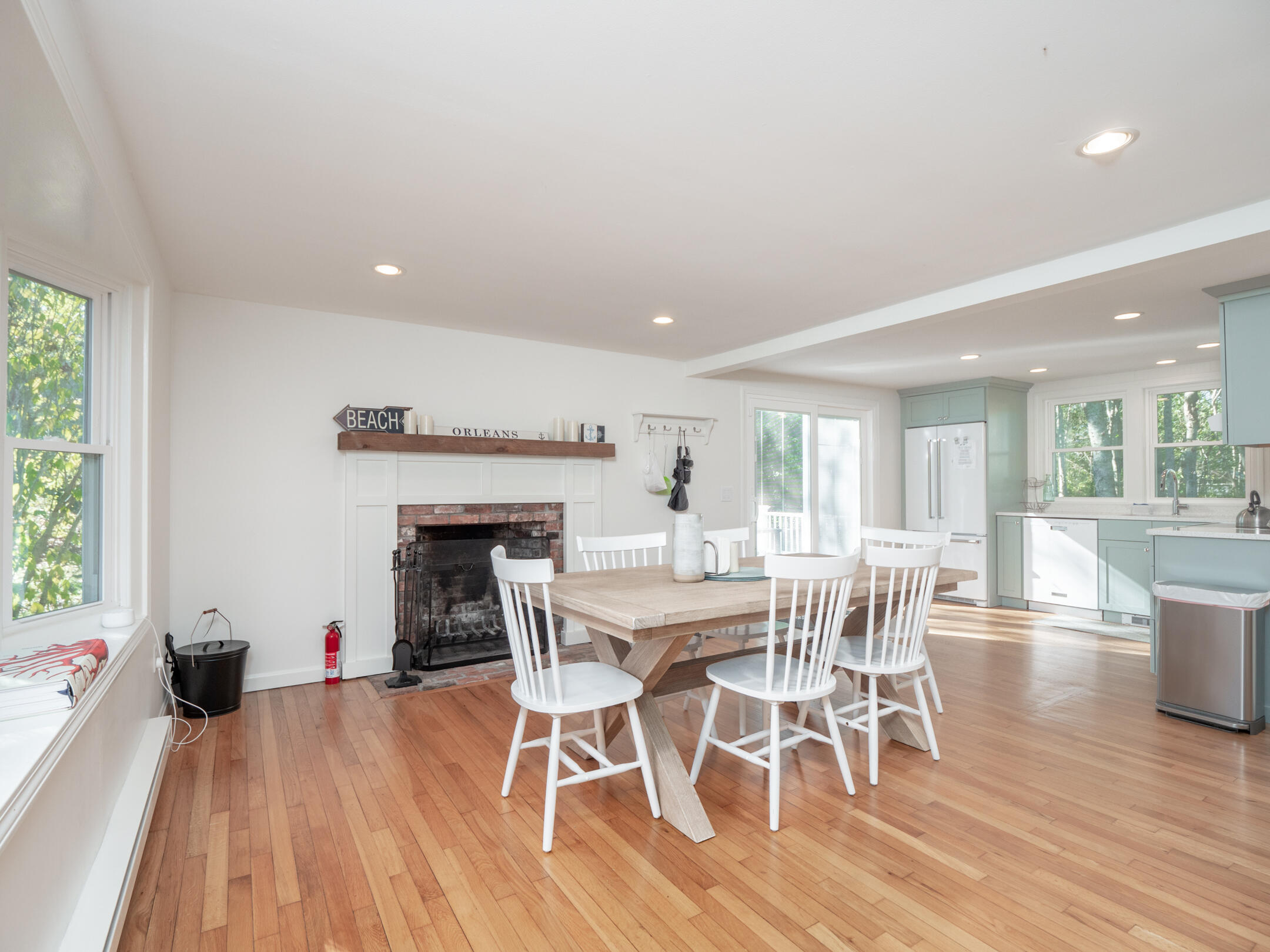 31 Childs Homestead Road Orleans, MA 02653 - Photo 10 of 32 a view of a dining room with furniture window and wooden floor