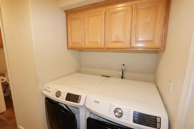 a view of storage and utility room