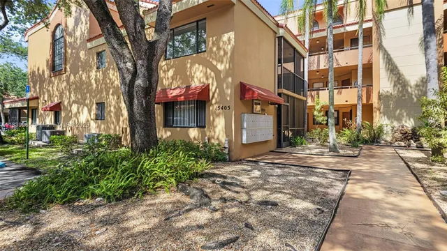 a view of a building with a street