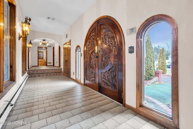 a view of a entryway door of the house