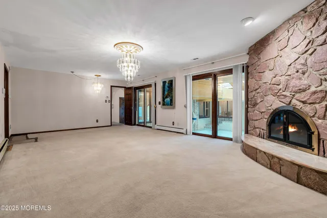 a view of empty room