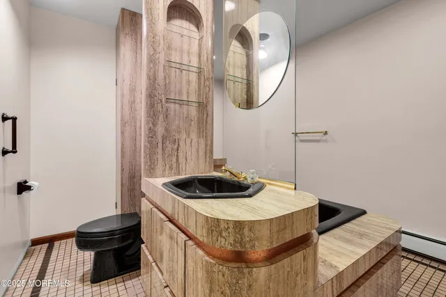 a view of a room with furniture