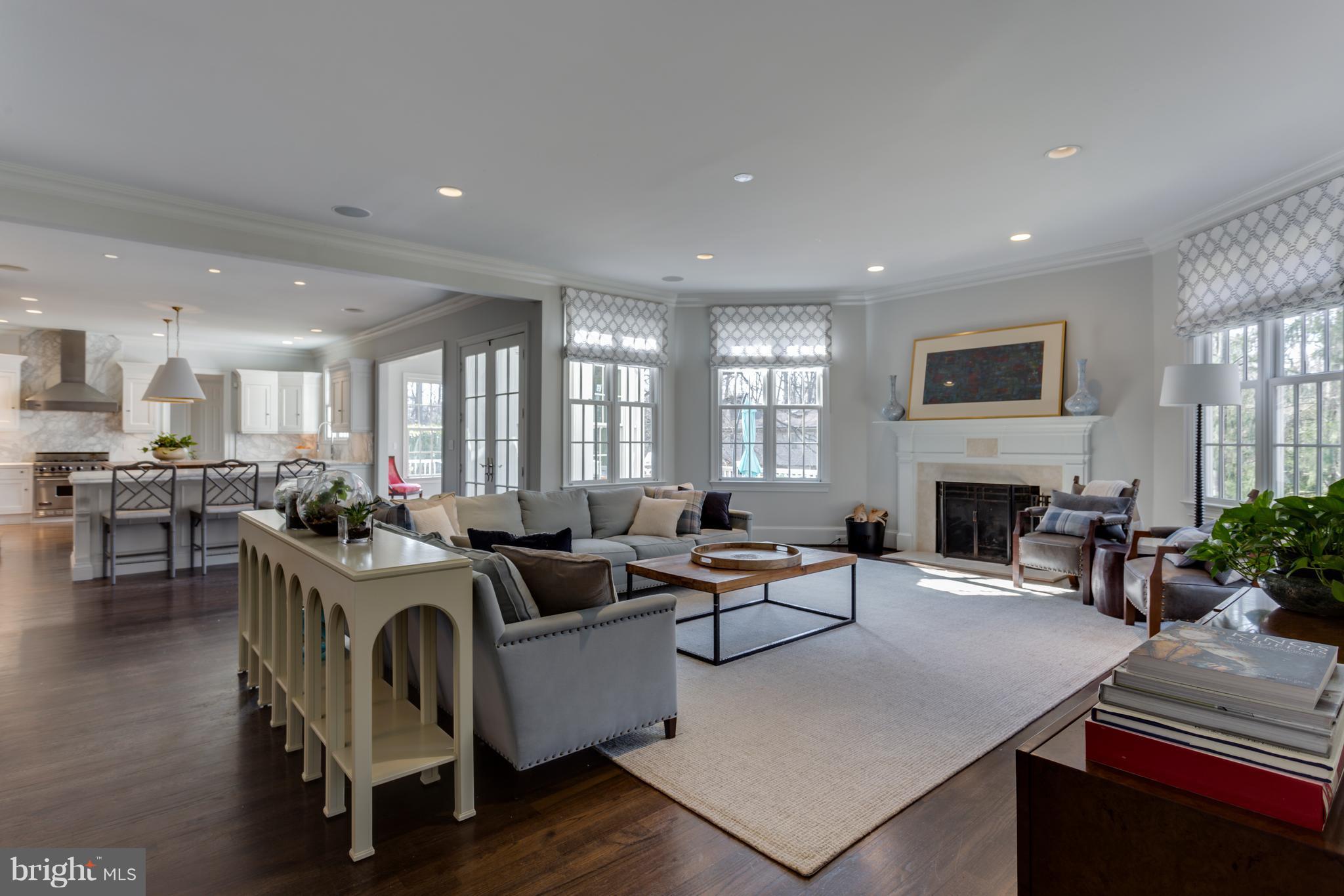 8713 Burdette Road Bethesda, MD 20817 - Photo 8 of 30 Family Room with fire place
