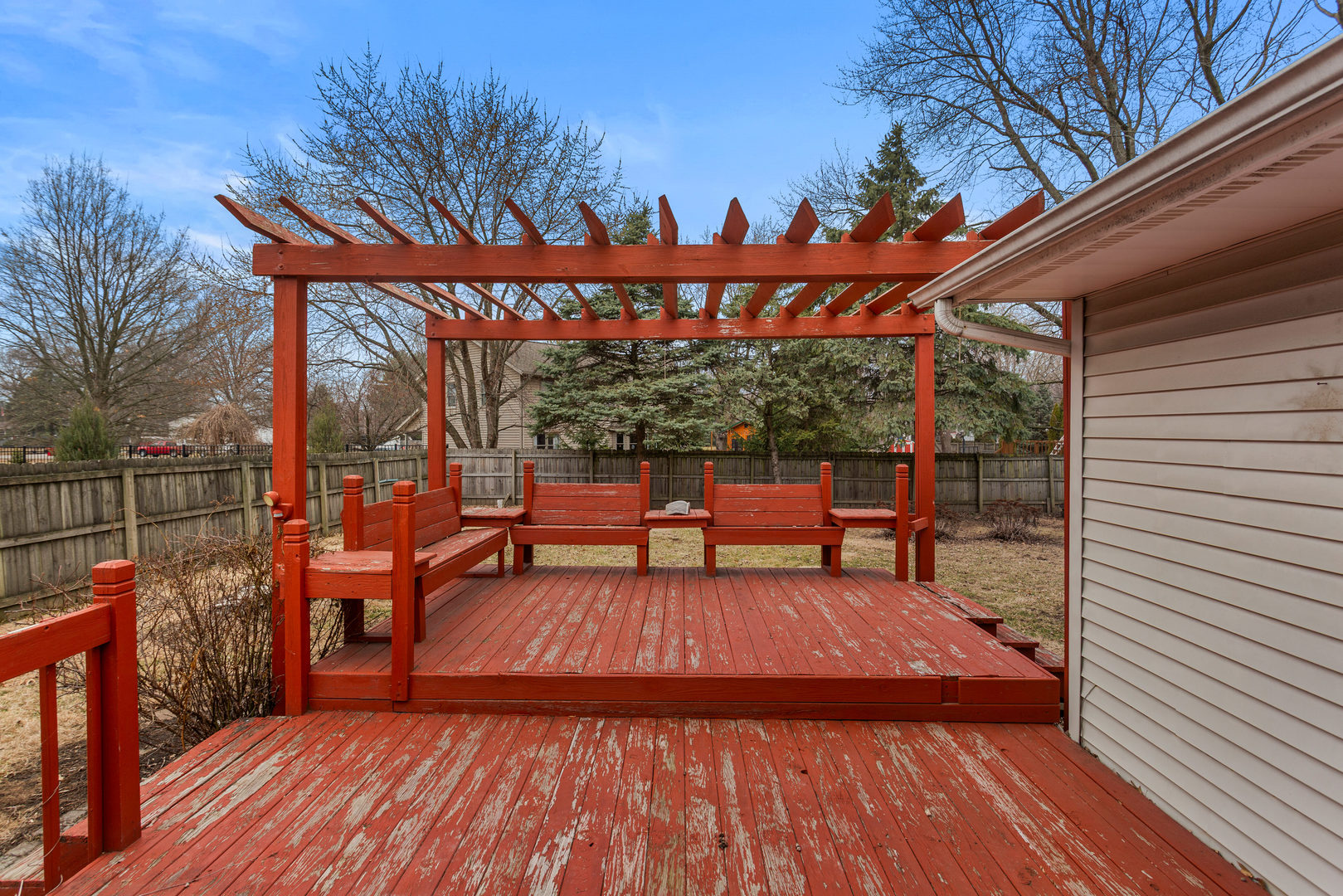 2211 Carlisle Drive Champaign, IL 61821 - Photo 34 of 34 a view of a chairs on wooden deck