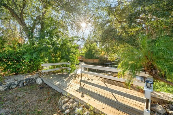 a view of an outdoor space and basketball court