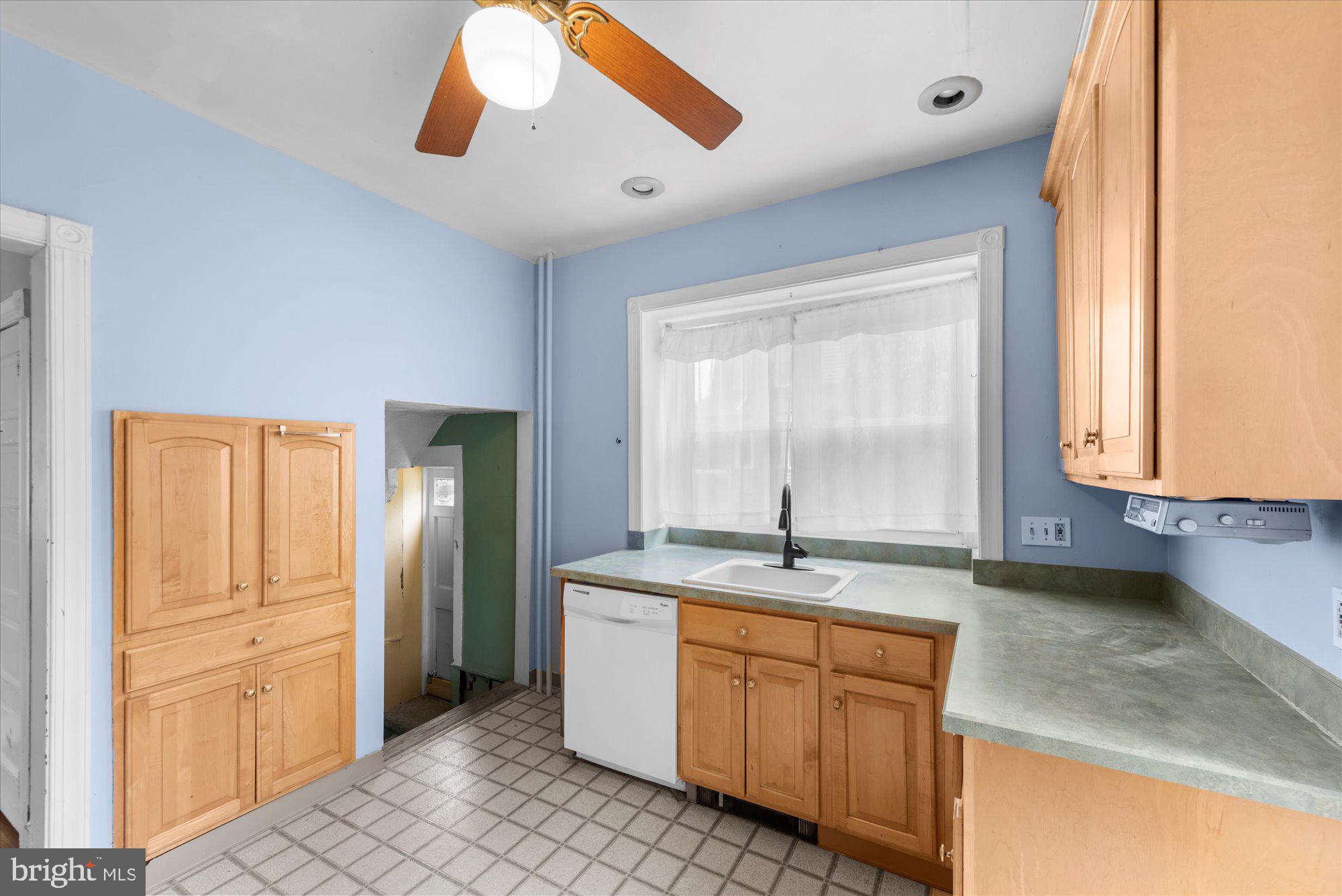 305 Lansdowne Road Havertown, PA 19083 - Photo 16 of 45 a bathroom with a granite countertop sink and a mirror