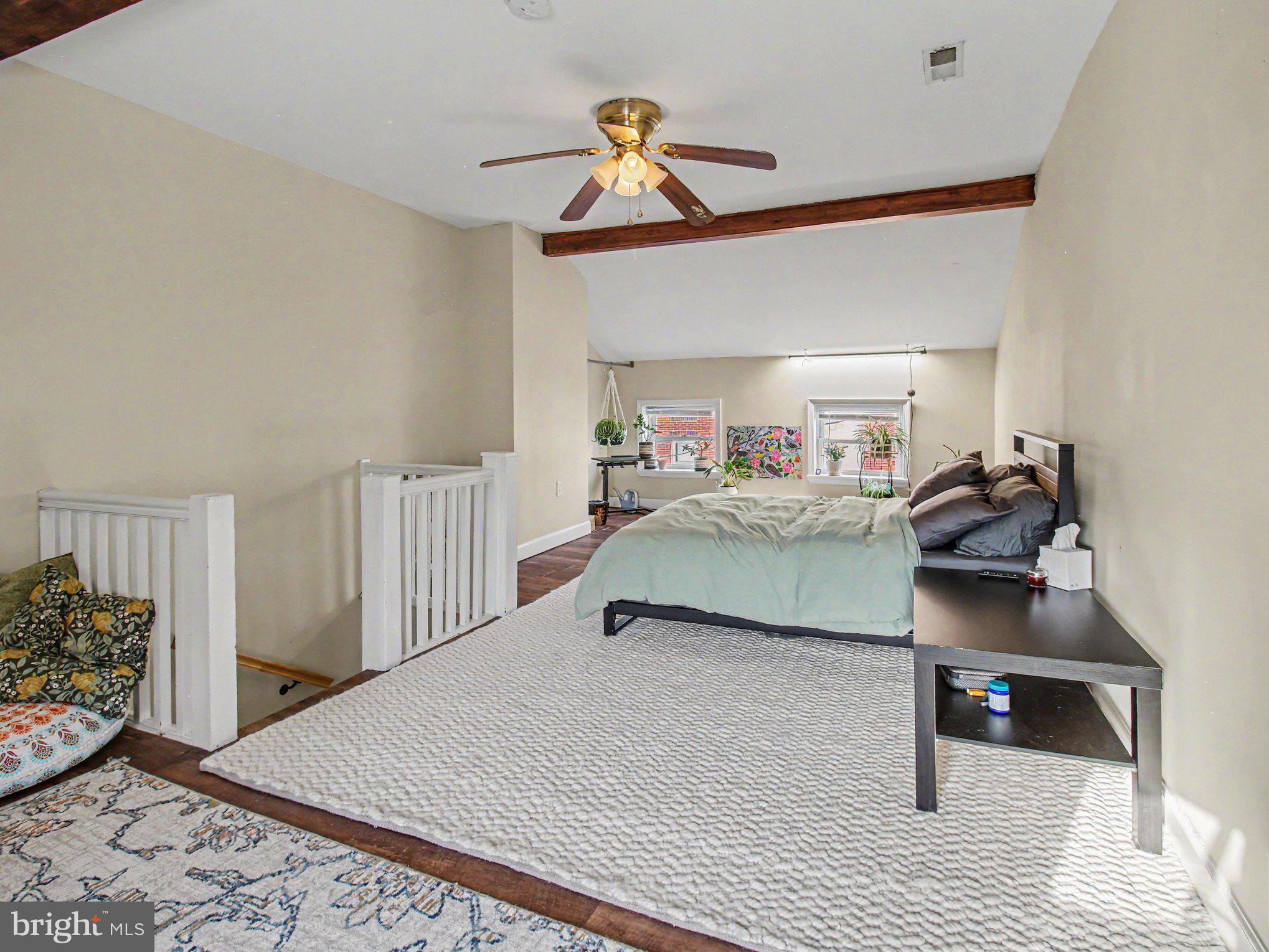 314 South Regester Street Baltimore, MD 21231 - Photo 24 of 32 third floor bedroom