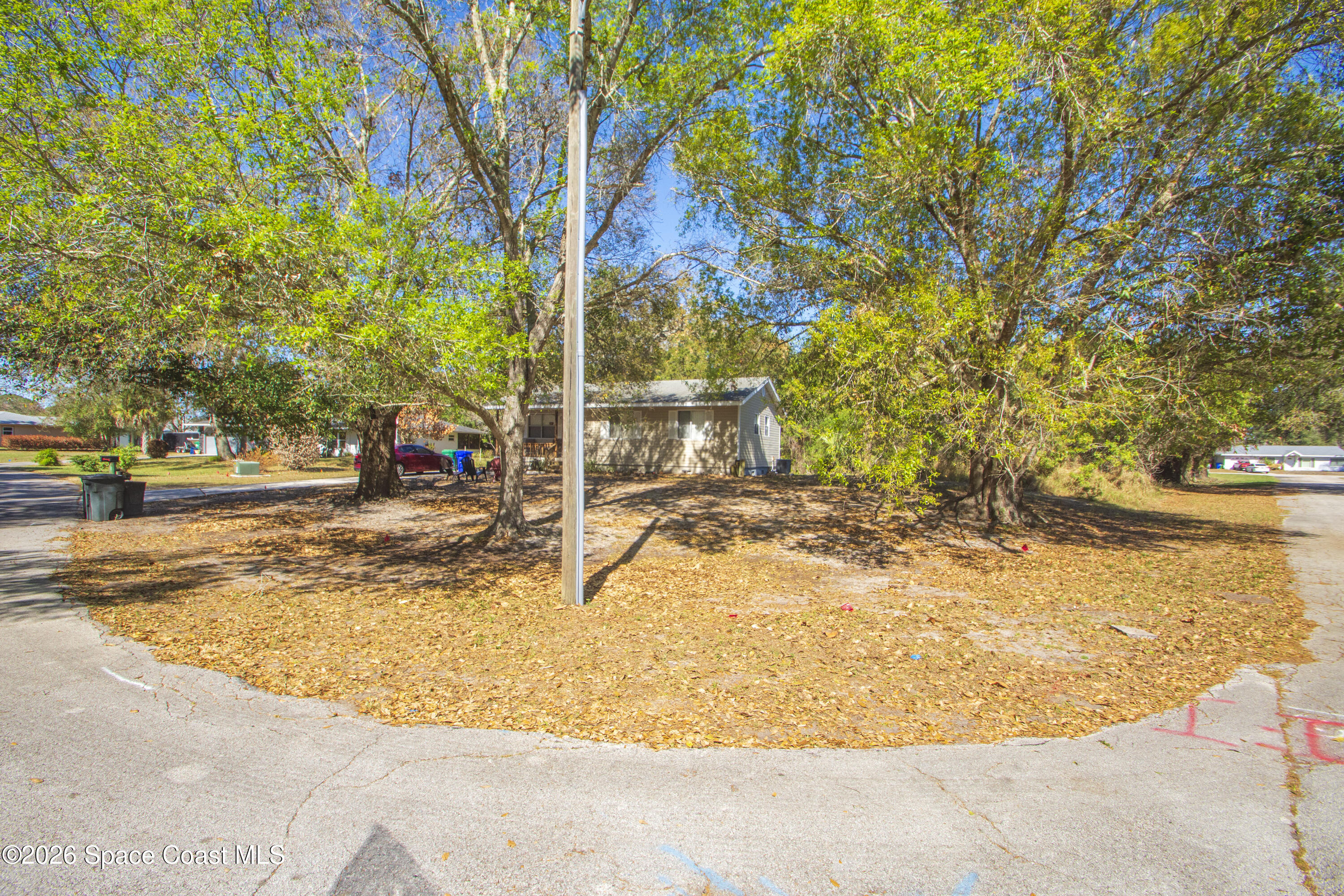 117 Acorn Terrace Sebastian, FL 32958 - Photo 11 of 33 a view of a yard with trees