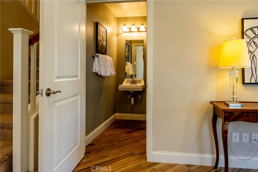 9369 Riberena Circle Atascadero, CA 93422 - Photo 11 of 48 Directly off the dining room is a convenient half bathroom.