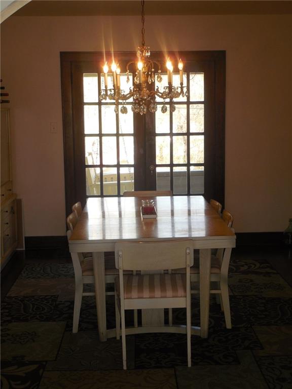1435 Ridge Avenue Coraopolis, PA 15108 - Photo 7 of 24 Step into the spacious Dining Room with French doors that lead out to the covered rear porch.