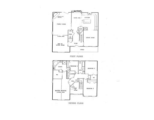 336 South Ritter Sewickley, PA 15143 - Photo 17 of 17 1st Floor Plan. 1ST & 2ND FLOOR PLAN OF THE CUSTOM HOME.