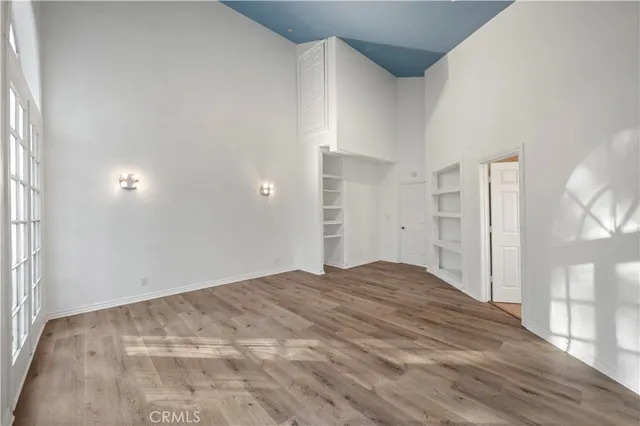 a spacious bathroom with a bathtub and a sink