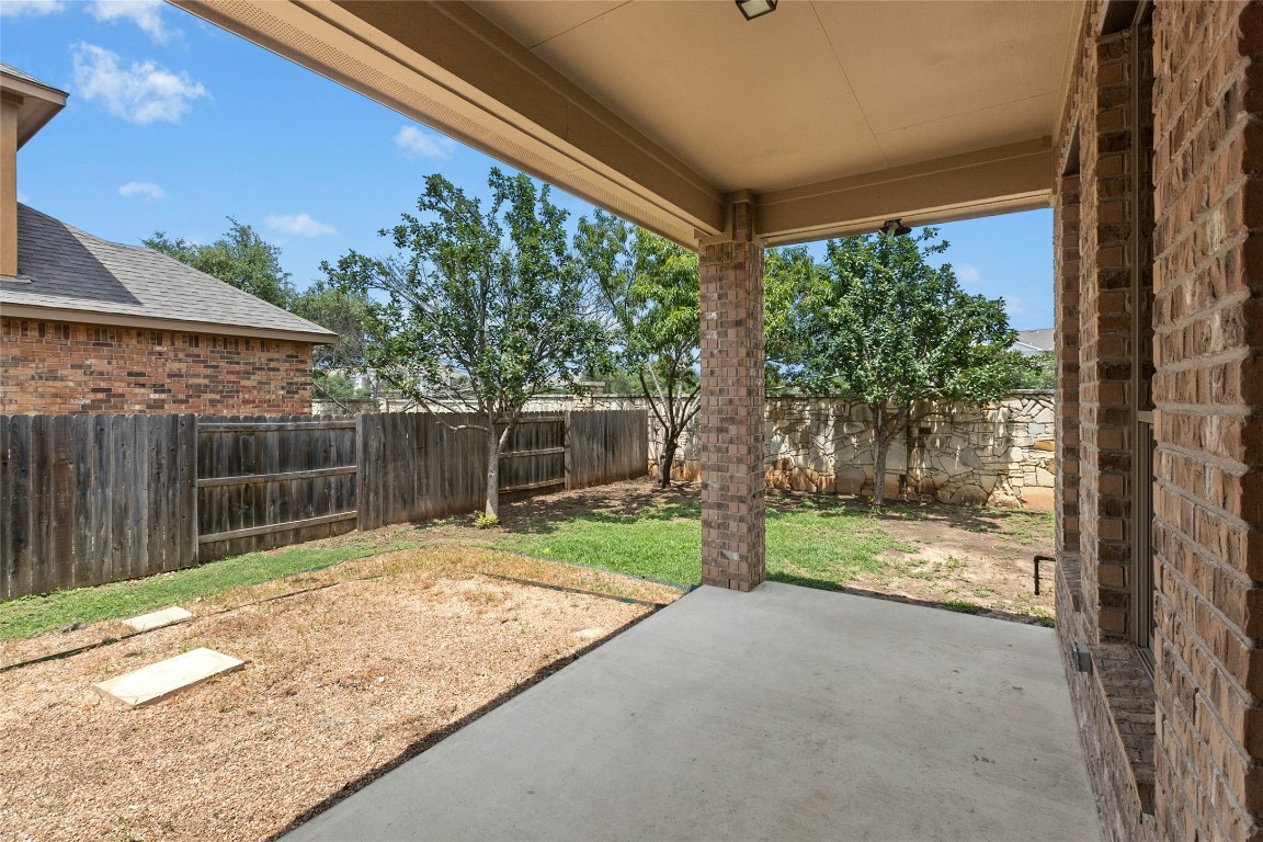 2804 Prosperity Leander, TX 78641 - Photo 34 of 39 Fenced backyard featuring a patio area