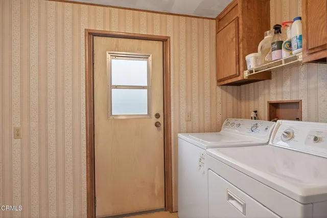 a view of balcony with wooden floor