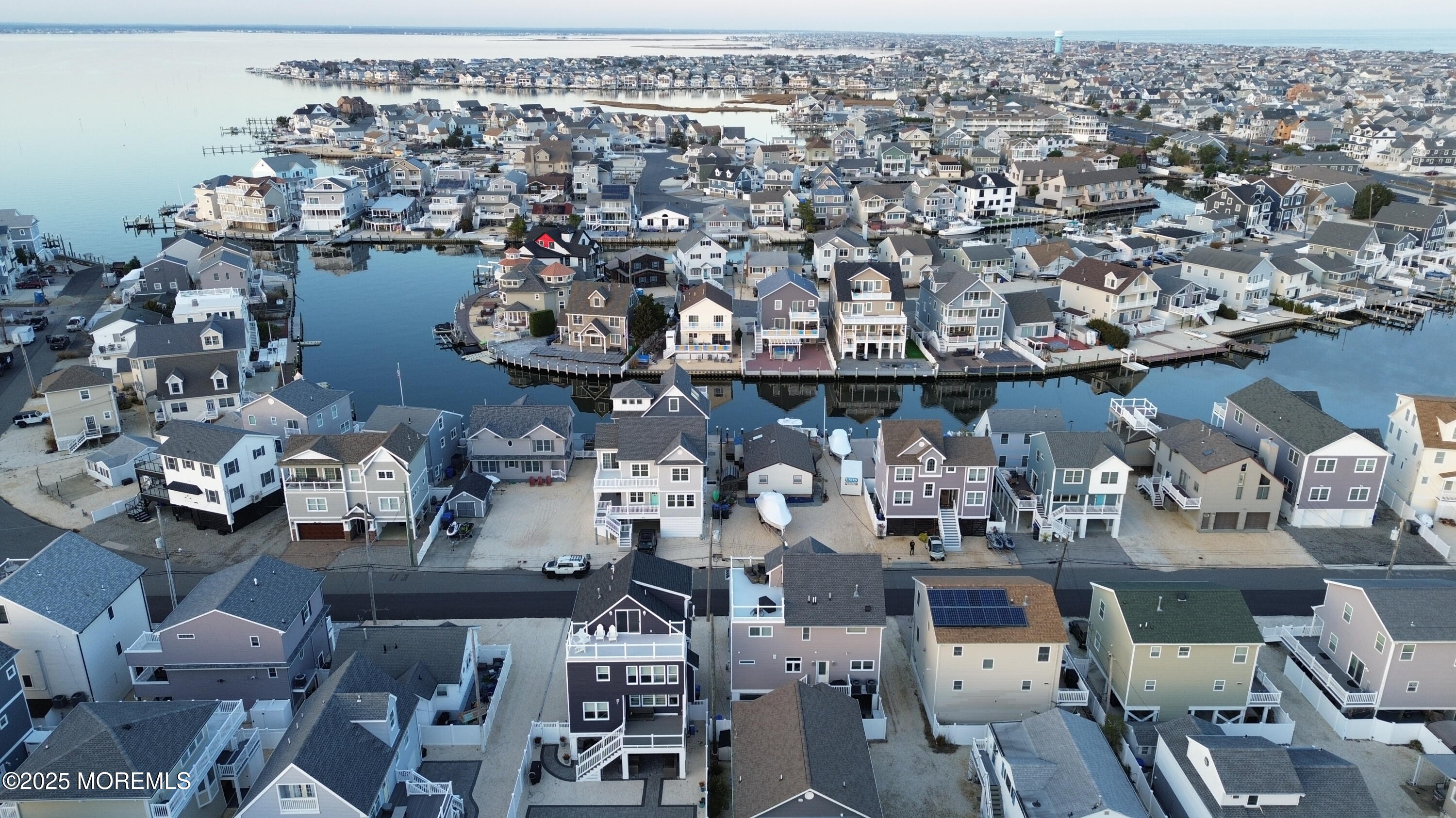 419 Coolidge Avenue Seaside Heights, NJ 08751 - Photo 29 of 82 an aerial view of a house with lake view