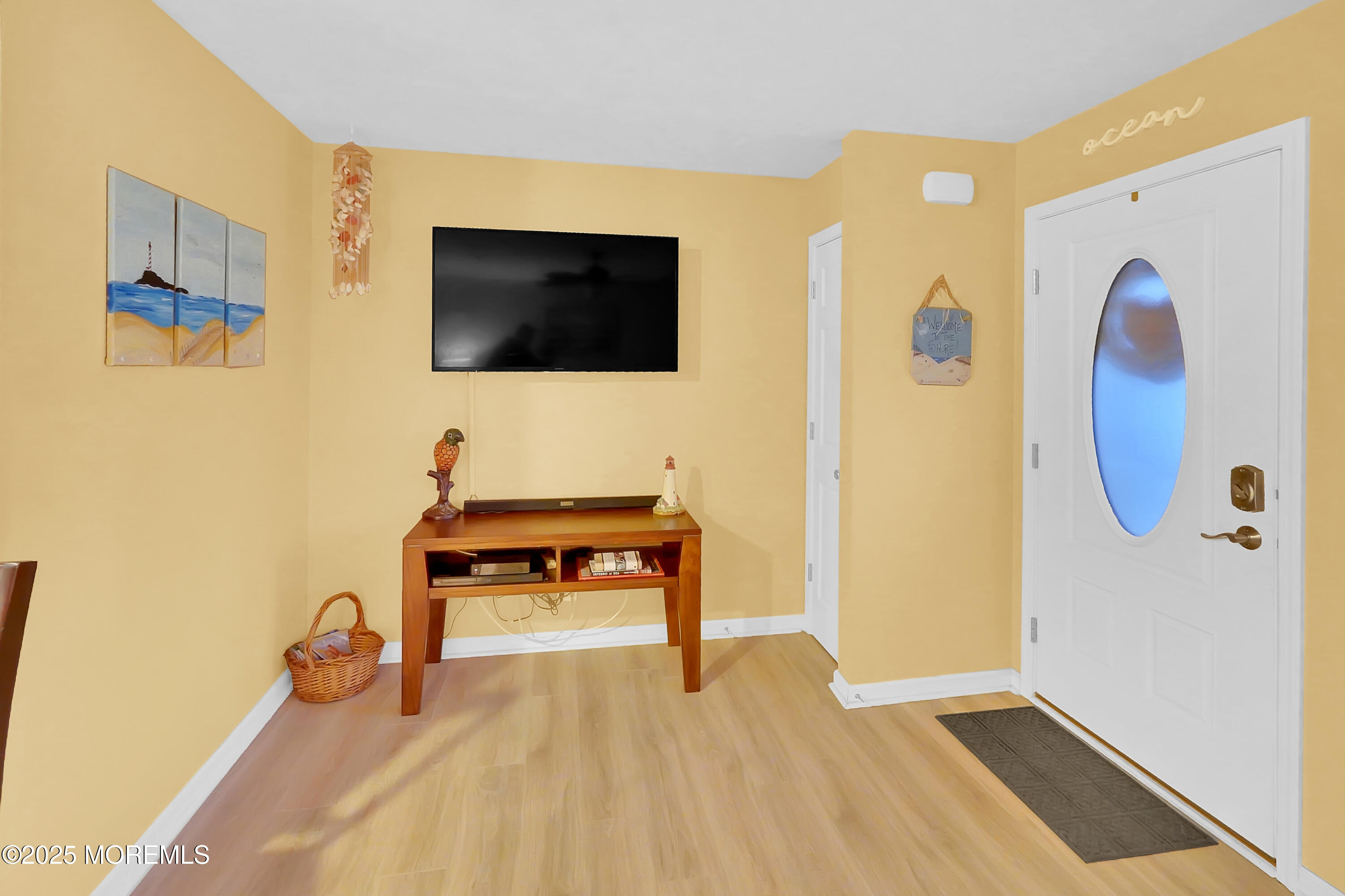 419 Coolidge Avenue Seaside Heights, NJ 08751 - Photo 80 of 82 a bedroom with a bed and a flat screen tv