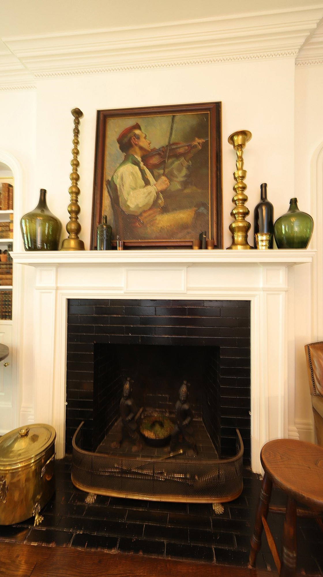 1823 St Marys Street Raleigh, NC 27608 - Photo 11 of 54 Masonry fireplace in family room
