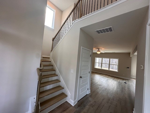 8715 McKee Road Upatoi, GA 31829 - Photo 12 of 29 a view of an entryway with wooden floor