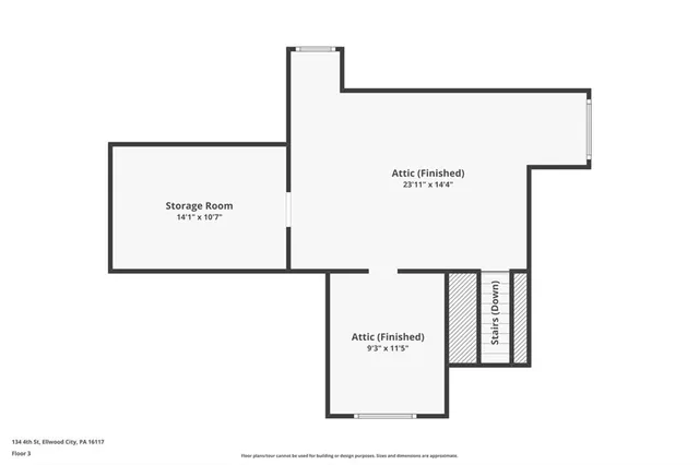$345,000 | 134 4th Street, Ellwood City, PA 16117