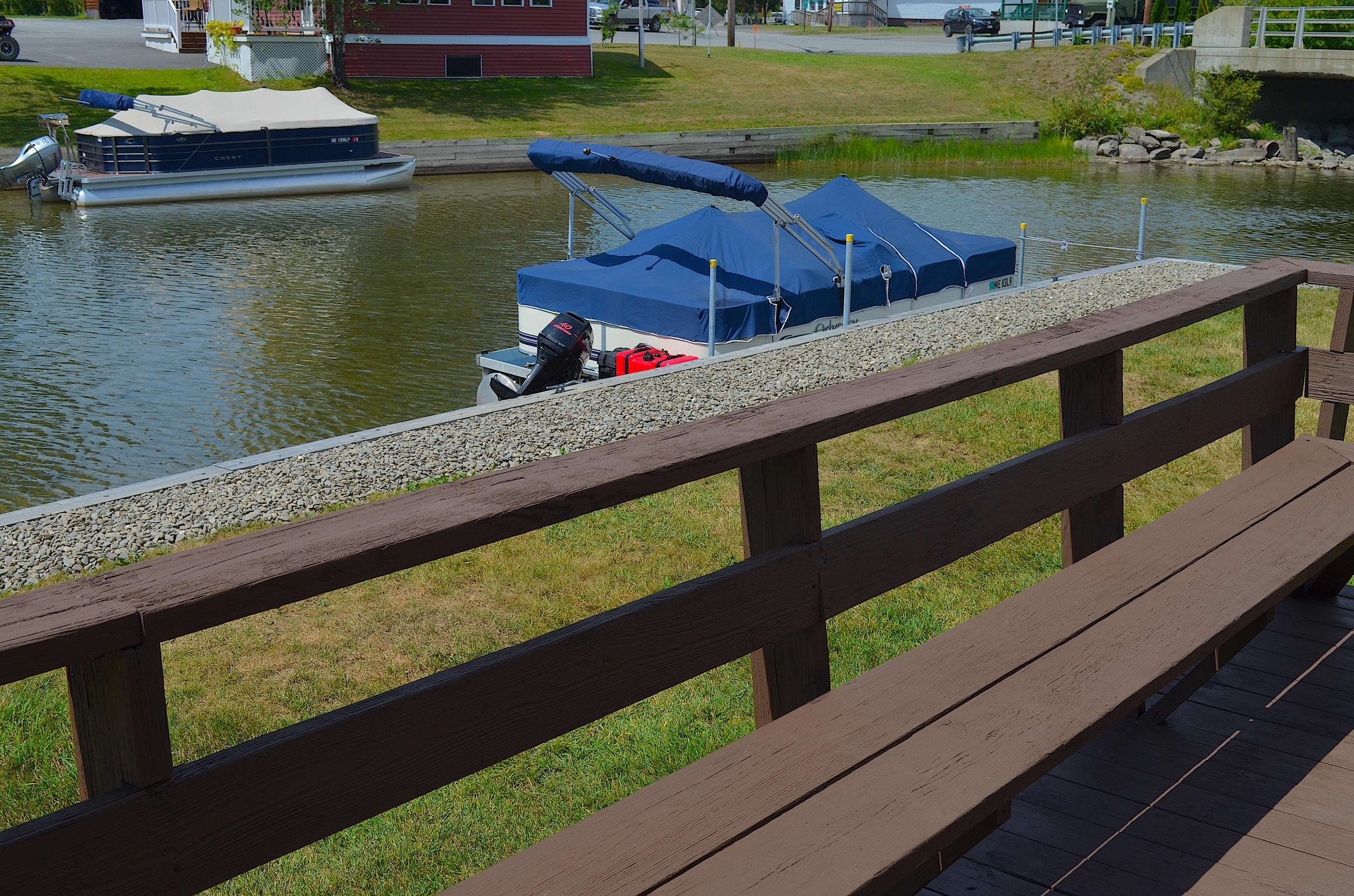 401 Stevens Road Sinclair, ME 04779 - Photo 10 of 11 Deck at the Water