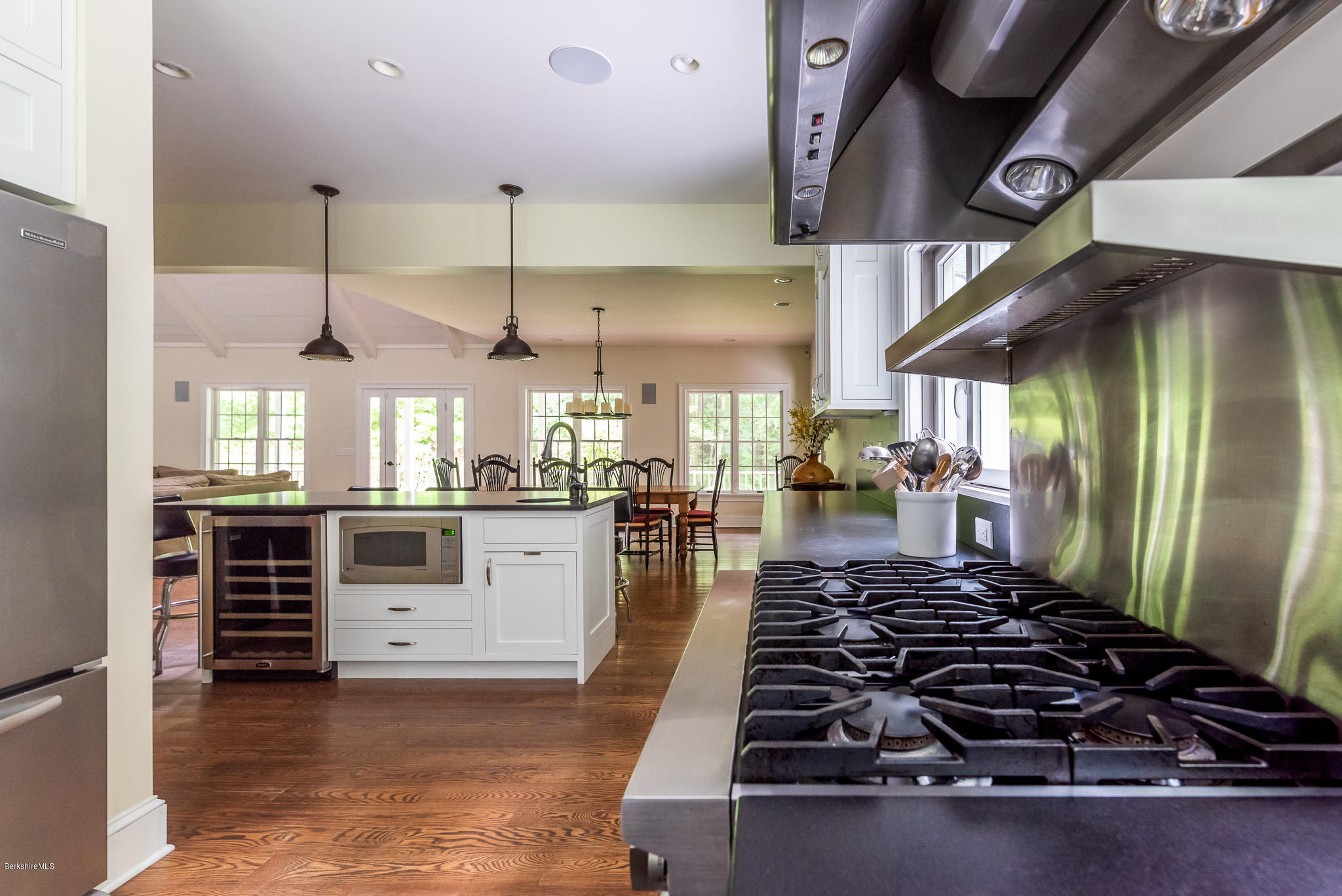 851 W Road Sheffield, MA 01230 - Photo 9 of 30 CHEFS KITCHEN TO ISLAND