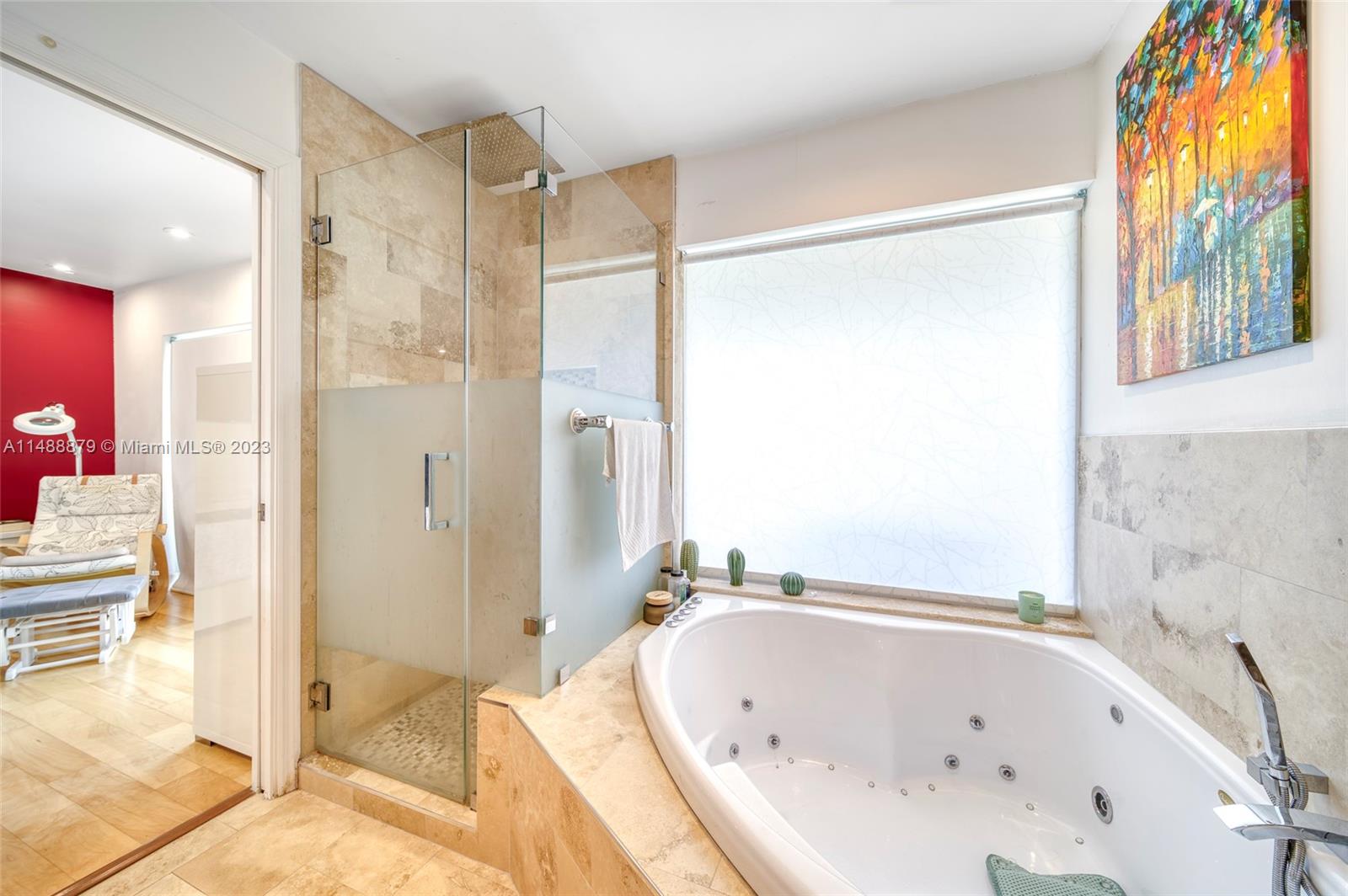 9904 Southwest 133rd Court Miami, FL 33186 - Photo 12 of 43 a bathroom with a bathtub and a shower