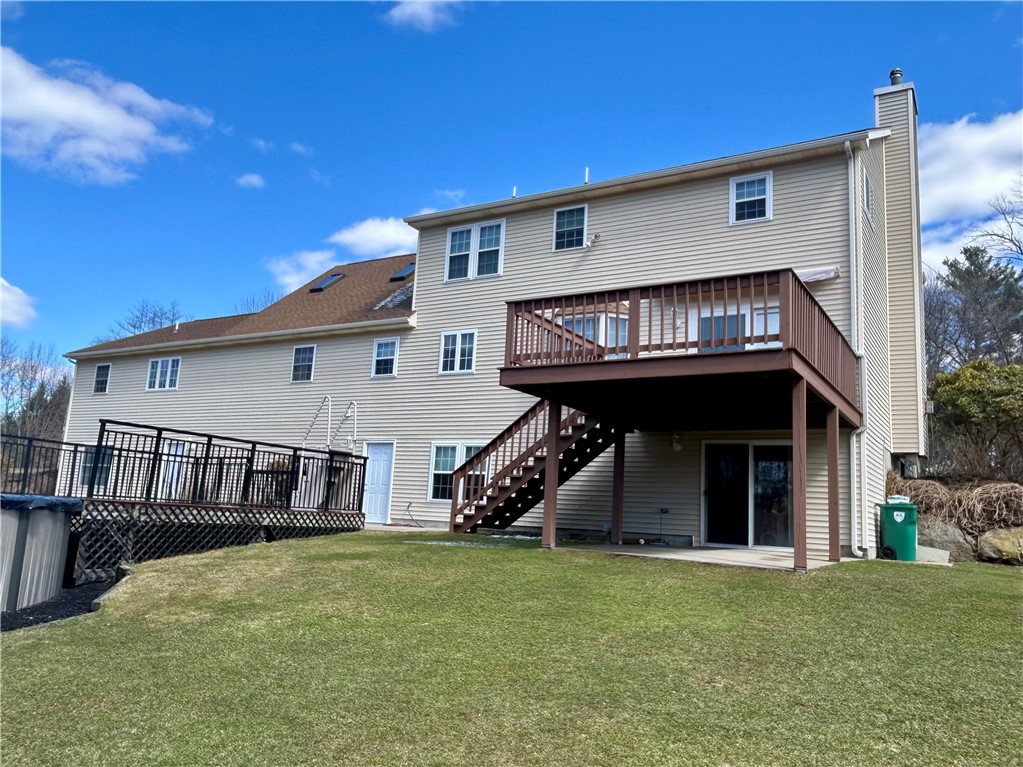 143 Trimtown Road Scituate, RI 02857 - Photo 2 of 45 Back of home, walkout basement.