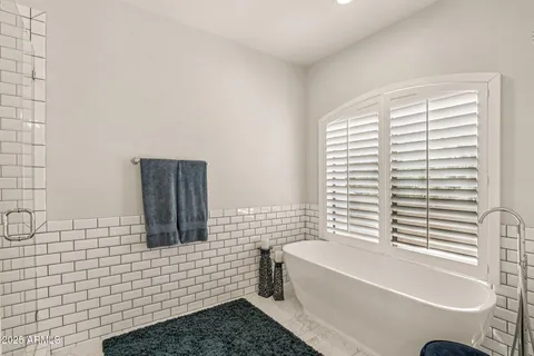 a view of a city with mountains in the background