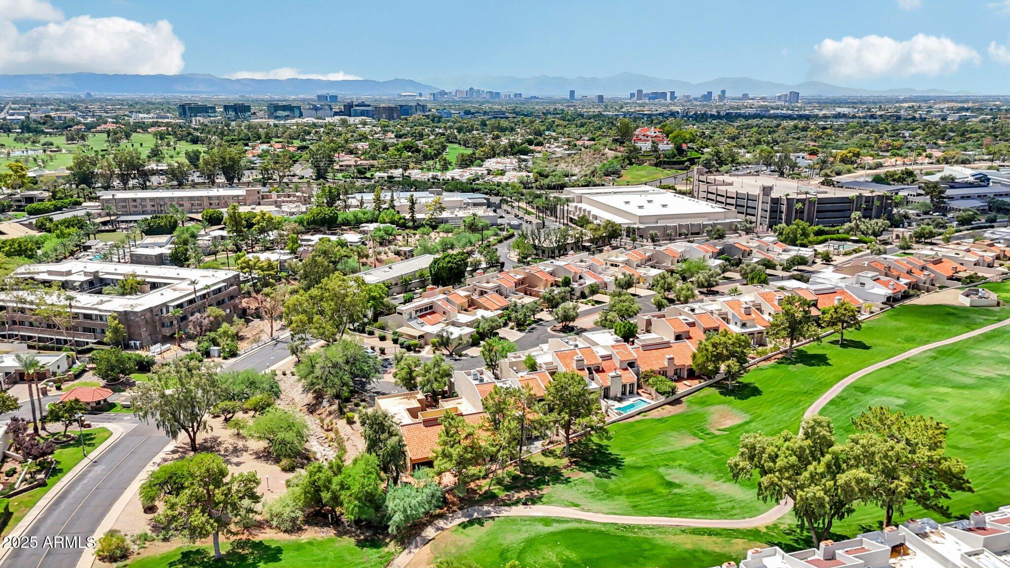 2626 East Arizona Biltmore Circle, Unit 14 Phoenix, AZ 85016 - Photo 46 of 52 Aerial Views