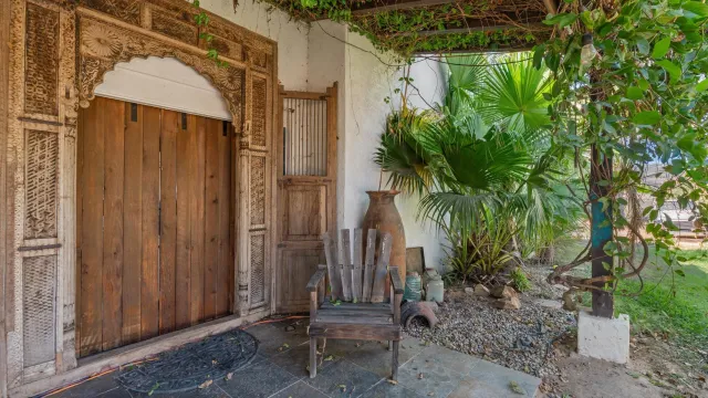 a view of outdoor space and city view