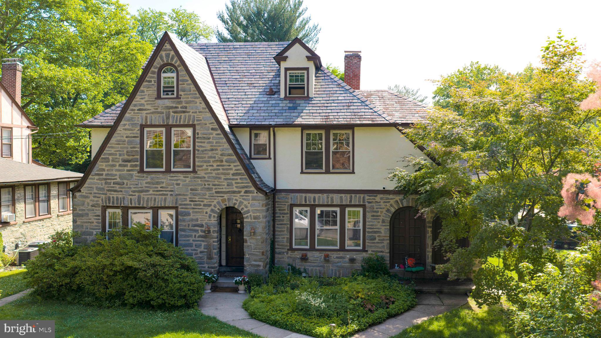 203 Hewett Road Wyncote, PA 19095 - Photo 2 of 47 Classic Tudor with gardens