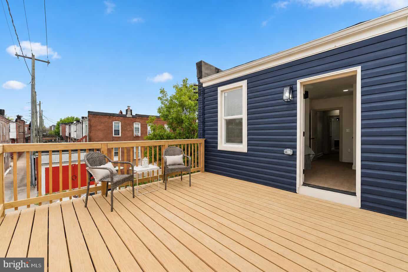 3121 McElderry Street Baltimore, MD 21205 - Photo 14 of 25 Rooftop Deck