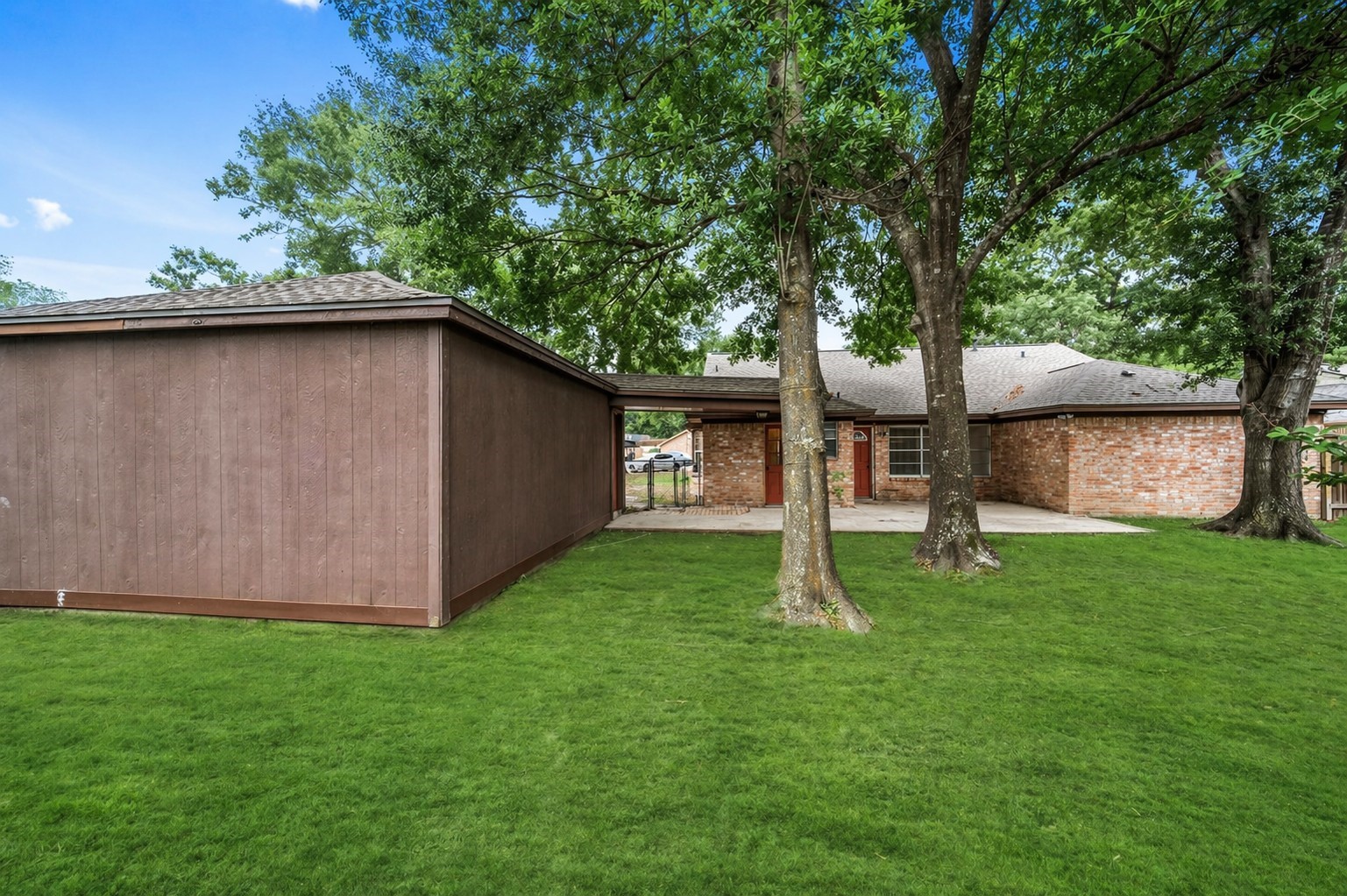8 Flint Street Conroe, TX 77301 - Photo 21 of 21 Backyard