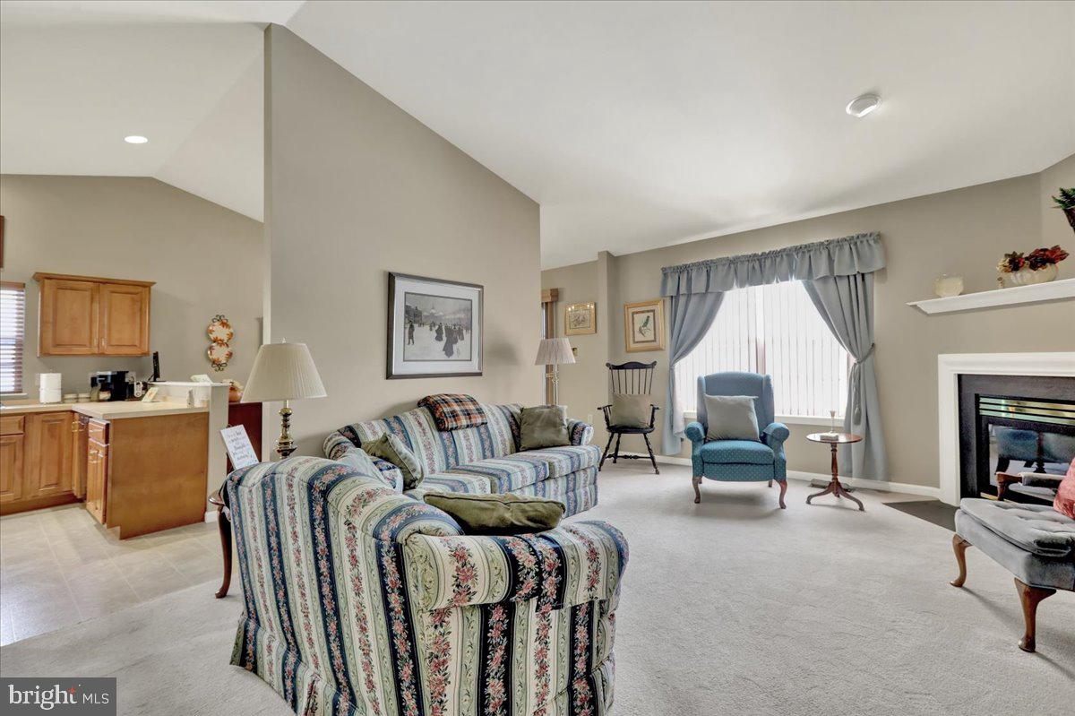 28 Sagebrook Drive Reading, PA 19606 - Photo 6 of 27 a living room with furniture and a fireplace