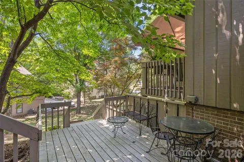 a view of a tree in a yard