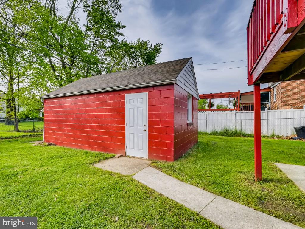 3314 Mayfair Road Baltimore, MD 21207 - Photo 21 of 25 bonus building back yard easily converted to need