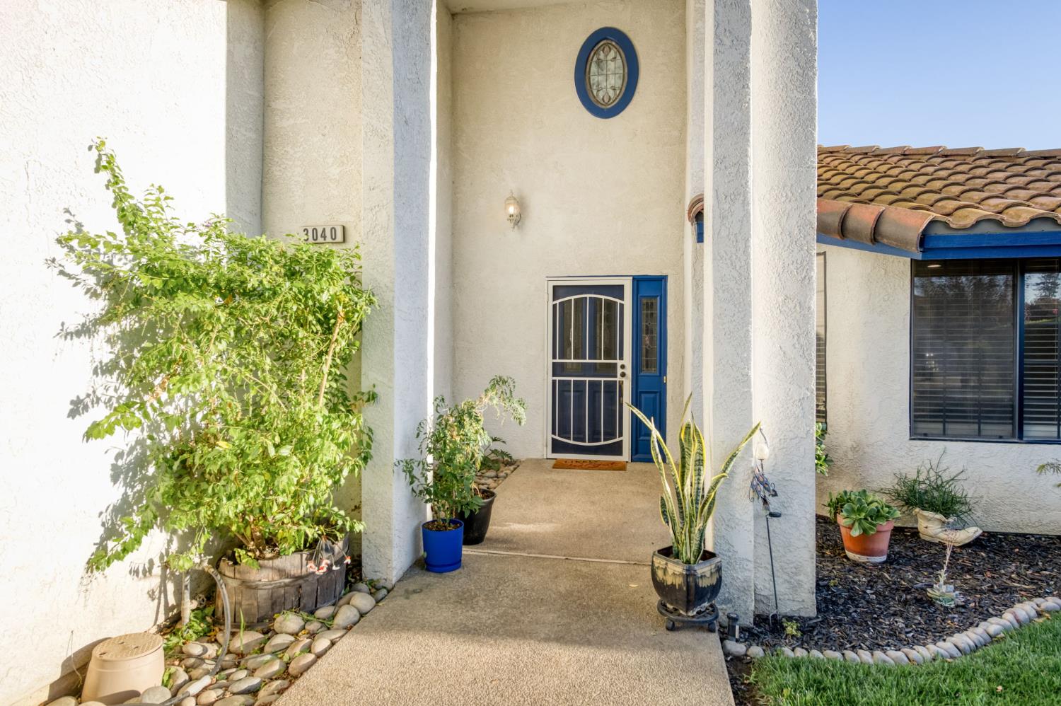 3040 Boulder Avenue Madera, CA 93637 - Photo 36 of 50 a couple of potted plants in front of door