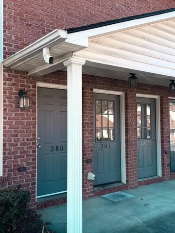 a view of front door of a house